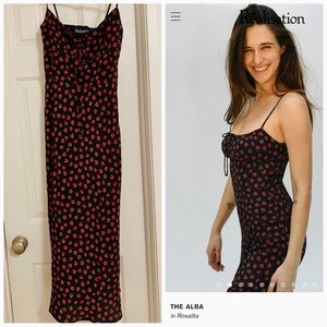 Realisation Par Alba Rosalita 100% Silk Dress